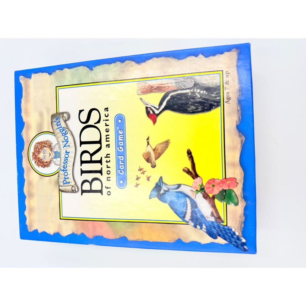 Professor Noggin's Birds of North America Educational Trivia Card Game Ages 7+